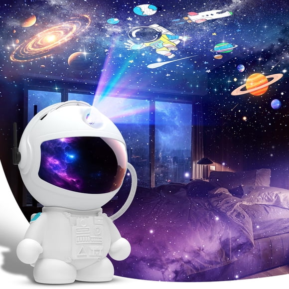 Proyector planetario FSSQBFLC Astronaut con 12 discos de imagen