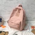 thumbnail image 2 of Women Book Bags Fashion Simple Laptop Backpacks Girl Student Backpack (Pink), 2 of 10