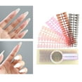 thumbnail image 4 of 300 piezas Punta de uñas postizas perfecl kit extensión de uñas color almendra color mixto, 4 of 8