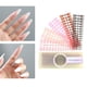 thumbnail image 4 of 300 piezas Punta de uñas postizas perfecl kit extensión de uñas color almendra color mixto, 4 of 8