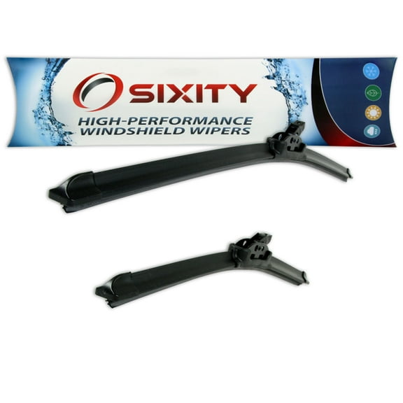 Sixity Auto XTS Frameless Front Windshield Wiper Blades compatible with Isuzu VehiCROSS