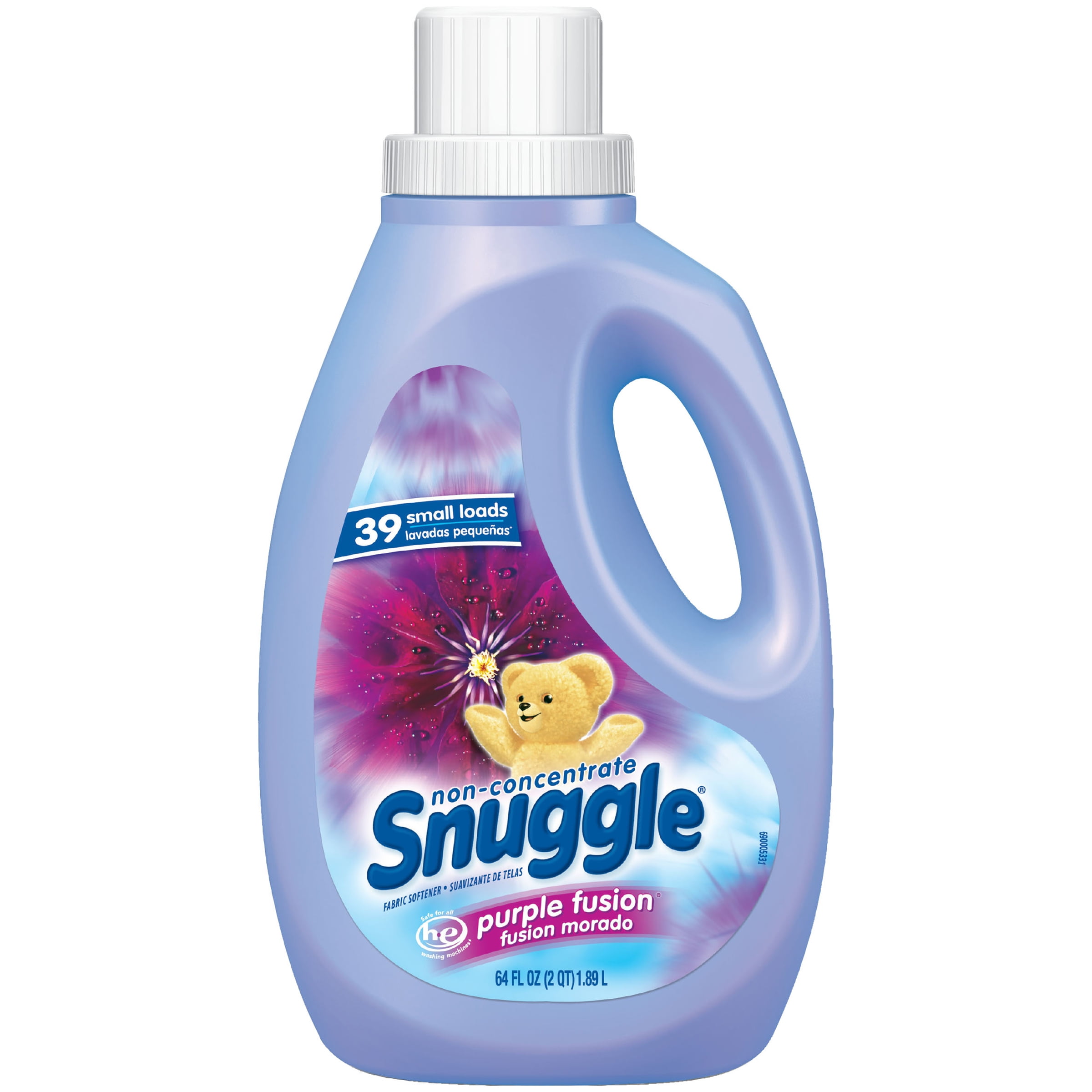 Snuggle Liquid Fabric Softener, Purple Fusion, 64 Ounce, 26 Loads