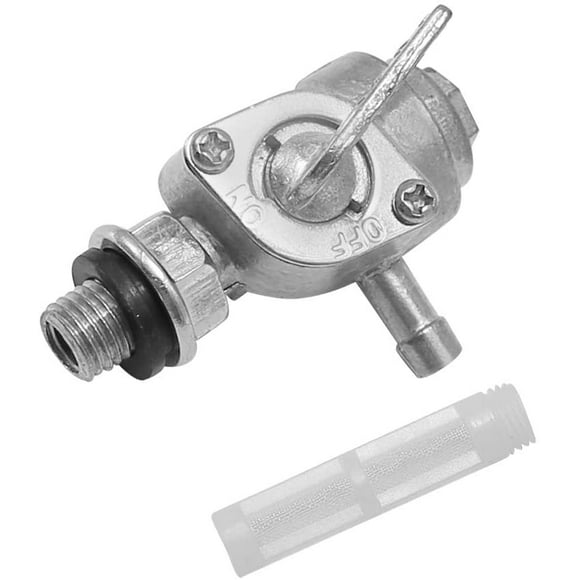 Gas Tank Fuel Switch Valve Pump Petcock On/Off Fuel Petcock 2-3KW for 1/4" Hose Tap Generator and Gas Engine Fuel Tank
