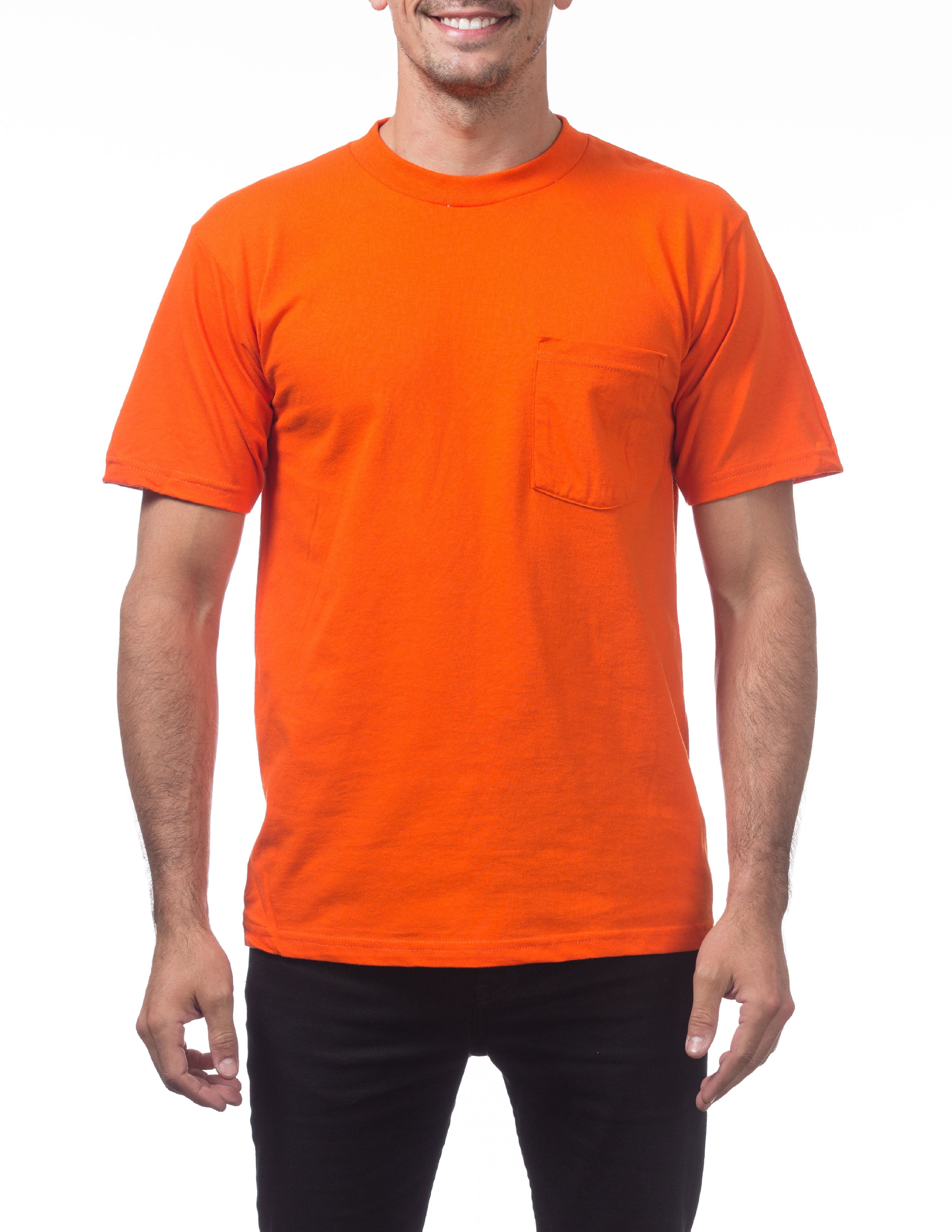 Pro Club Pro Club Men s Heavyweight Cotton Short Sleeve Pocket T