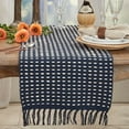 thumbnail image 3 of Dashed Woven Table Runner, 3 of 3