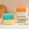 thumbnail image 3 of CSChome Sac à Lunch Bento Sac à Lunch Isolé - Bandoulière Réglable, Grande Capacité Fermeture Éclair Rangement Alimentaire pour Camping, 3 of 7