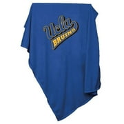 Logo Brands  University of California Los Angeles Sweatshirt Blanket - Blue/Gold - 84in. x 54in.