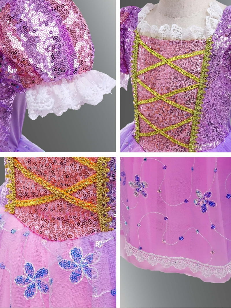 open lace back dress Sweet Wink Girls Pink Princess Dress Up Kit main image 1