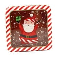 thumbnail image 2 of Christmas Candy Tins Christmas Cookie Box Storage Tinplate Box Christmas Tin Box Santa and Gift, 2 of 9