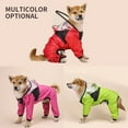 thumbnail image 3 of Pet Dog Raincoat The Dog Face Pet Clothes Jumpsuit Waterproof Dog Jacket Dogs Water Resistant Clothes for Dogs Pet Coat, 3 of 9