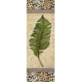 thumbnail image 2 of Williams, Todd 9x18 Gold Ornate Wood Framed with Double Matting Museum Art Print Titled - Leopard Palm Leaf I, 2 of 4