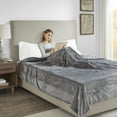 thumbnail image 3 of Beautyrest Elect Electric Blanket with Two 20 Heat Level Setting Controllers, Full, Grey, 3 of 11