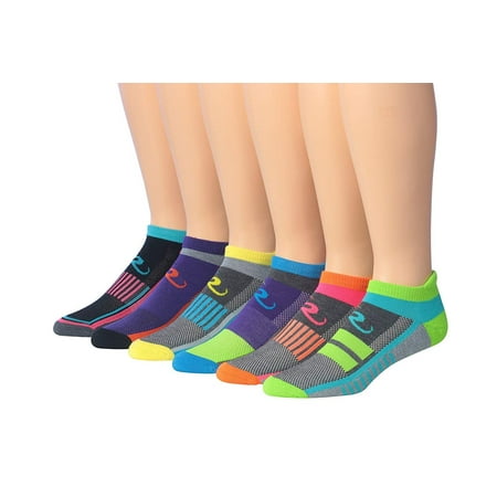 Ronnox Men's 6-Pairs Low Cut Running & Athletic Performance Socks, RLT02-A,