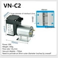 thumbnail image 2 of Miniature Vacuum Pump Small Negative Pressure Suction Pump Diaphragm Pressure Pump Dual Purpose ,Easy to Operate, 2 of 4