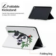 thumbnail image 7 of Allytech iPad Mini 5 Case 2019, iPad Mini 5st Generation Case, Ultra Slim PU Leather Cute Pattern Folio Stand Lightweight Anti-Scratch Soft Rubber Back Cover Case for Apple iPad Mini 5, Panda, 7 of 7
