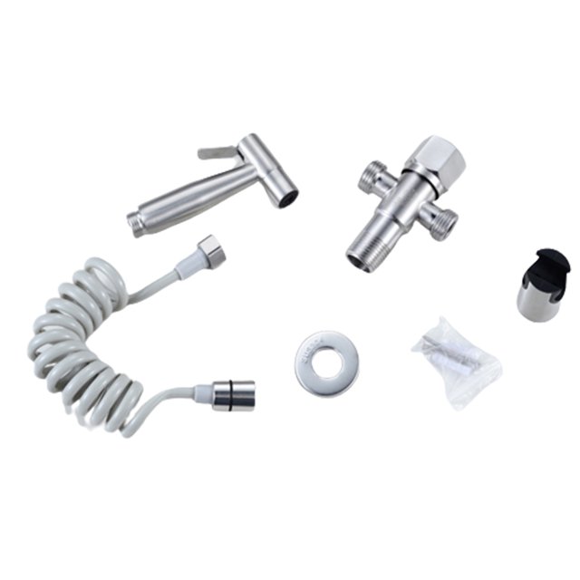 pitrice Pulvérisateurs de Salle de Bain Résistants à l'Usure Buse de Bidet Haute Pression Anti-corrosion Type 4