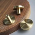 thumbnail image 1 of 2pcs Brass Gold Cabinet Knobs And Handles Furniture Handles Drawer Knobs Copper Kitchen Knobs Cabinet Pulls, 1 of 5