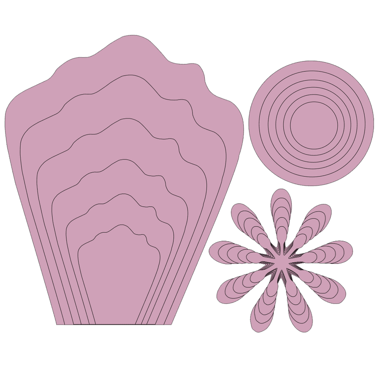 Large Paper Flower Templates Pdf | Best Flower Site