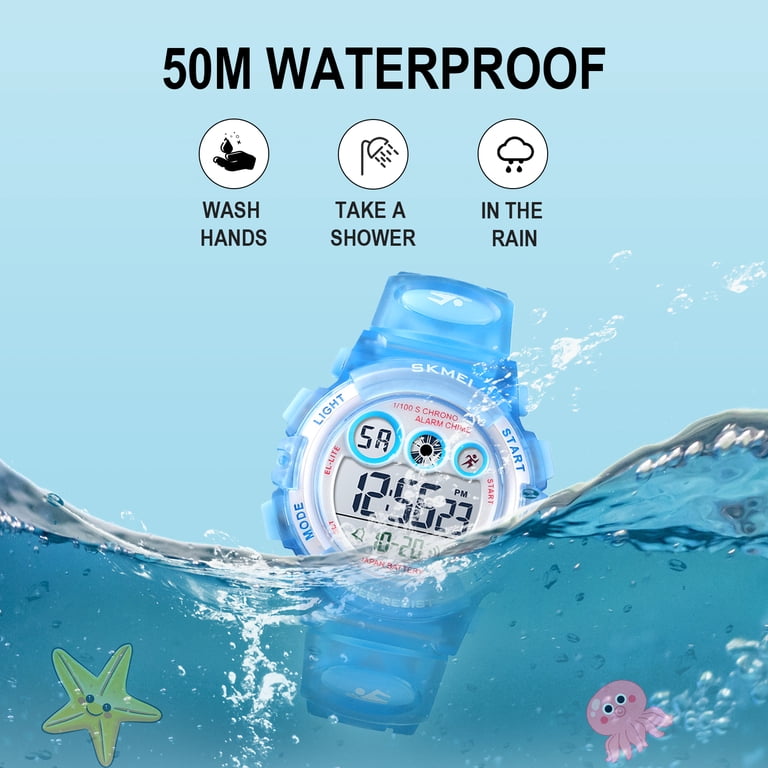 SKMEI Digital Sport Watch with LED Backlight photo 3