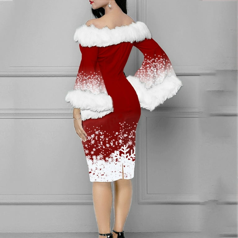 Sequin christmas dress hot sale