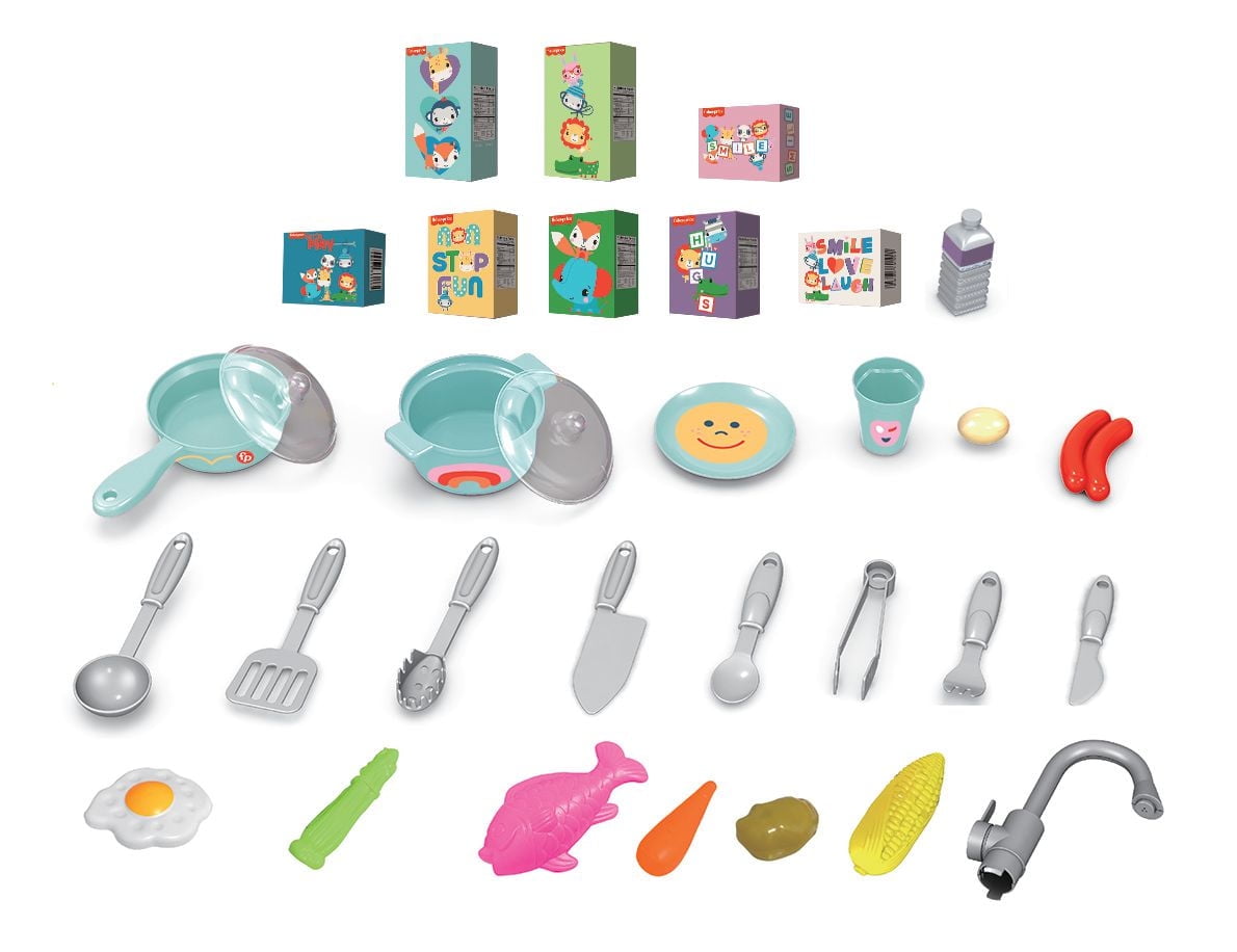 Fisher Price Grande cuisine avec 32 accessoires par Toy Shock