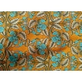 thumbnail image 4 of oneOone Organic Cotton Voile Fabric Leaves & Floral Block Print Fabric BTY 42 Inch Wide, 4 of 4
