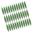thumbnail image 3 of Bamboo Leaves for Sushi Plate Adorn Display Decorative Leaf Set of 100 Realistic Green Bamboo Mats, 3 of 5
