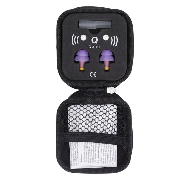 Auriculares con cancelación de ruido, tapones para los oídos para dormir, tapones para los oídos reutilizables para músicos, tapones para los oídos de silicona, durabilidad probada en el tiempo Jadeshay A