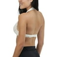 thumbnail image 2 of ToBeInStyle Women's Sheer Lace Halter Top Bralette, 2 of 2