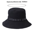 thumbnail image 2 of 56-58 cm circunferencia de la cabeza sombrilla sombrero protector solar sombrero de viaje al aire libre sombrero de pescador hombres y mujeres gorro de lavabo, 2 of 5
