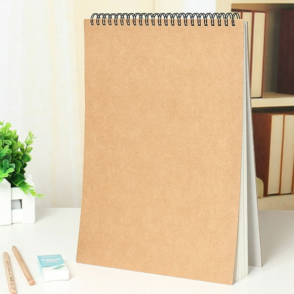 Greenadscape 1Ud Cuaderno Para Pintar Y Garabatear Color Marrón Claro Ideal Para Uso En Clase Y Exterior