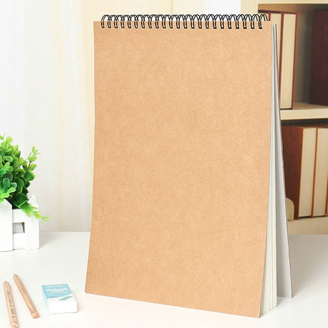 Greenadscape 1Ud Cuaderno Para Pintar Y Garabatear Color Marrón Claro Ideal Para Uso En Clase Y Exterior