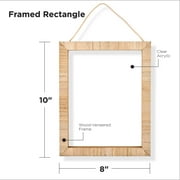 Fragment Effects Framed Surface, Rectangle, 8 x 10