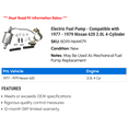 thumbnail image 2 of Electric Fuel Pump - Compatible with 1977 - 1979 Nissan 620 2.0L 4-Cylinder 1978, 2 of 2