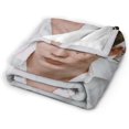 thumbnail image 4 of Bill Skarsgard Blanket Anti-pilling Throw Blanket Plush Blanket Lightweight & Ultra-soft, Warm & Comfy Flannel Fleece Blanket for Couch, Bed, Sofa, 60x80, 4 of 6