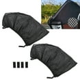 thumbnail image 3 of Car Baby Car Rear Window Screen Sun Shade Cover Breathable Mesh UV Protection  Bugs Net Privacy Curtain for Camping, 3 of 7