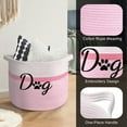 thumbnail image 4 of Pet Artist Large Capacity Pet Dog Toy Storage Basket Box Bin Collapsible Cotton Organizer, 4 of 9