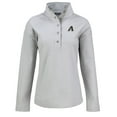 thumbnail image 2 of Women's Cutter & Buck Gray Arizona Diamondbacks Hunts Point Eco Half-Snap Jacket, 2 of 3