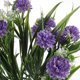 thumbnail image 3 of AURARMLET Adorno De Flor Falsa En Maceta Morada Para Decorar , Y Espacio De Oficina, 3 of 6