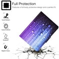 thumbnail image 2 of Allytech Case for Kindle Paperwhite 2021(11th Gen) 6.8 inch, Premium PU Leather Foldable Kickstand Smart Auto Sleep Wake Card Holder Wallet Case for Amazon Paperwhite 11th Gen 2021, Water Droplets, 2 of 6
