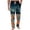 Blue, variant on Mens Halloween Pants Bat Castle Long Cute Drawstring Pants Wide-Leg Funny Spider Pants, 3XL