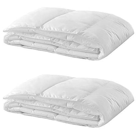 Ikea Thin Insert for Duvet Cover, Twin, White, 2-Pack