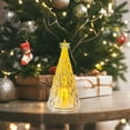 thumbnail image 4 of PONPRNGY 1Pc Acrylic Christmas Tree Battery Operated Lamp, Christmas Decorations Tabletop Centerpiece Lighted Xmas Tree for Home Fireplace Mantel Tabletop Party Star, 4 of 6