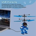 thumbnail image 5 of Unbranded Flying Robot Toy, Hand Controlled Induction Hover Helicopter with LED Lights, Infrared Sensor Flying Orb Drone for Boys and Girls Ages 6+, 5 of 8