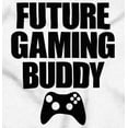 thumbnail image 2 of Future Gaming Buddy Gamer Dad Joke Romper Boys or Girls Infant Baby Brisco Brands 12M, 2 of 6