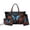 Black - Butterfly Flower, variant on DISNIMO Dragonfly Star Print Purses Set of 3 Large Tote Handbag with Wristlet Wallet Portable Leather Hobo Handbag and Make Up Bag, Black