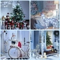 thumbnail image 2 of GHODEC 2Pack Christmas Light String Outdoor, 33ft 100 LED White Battery-Powered Christmas Light, Fairy Lights with 8 Modes for Wedding Party Holiday Christmas Tree Decorations, 2 of 8