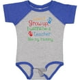 thumbnail image 3 of Inktastic Teacher Like Mommy Boys or Girls Baby Bodysuit, 3 of 5