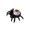 Orange, variant on QIUXUJ - Orange Plastic 10cm Eyeball Spider Light Ornament, Halloween Party Decorations Indoor, Spooky Light Up Spider Prop For Table Shelf Haunted House Display (C)