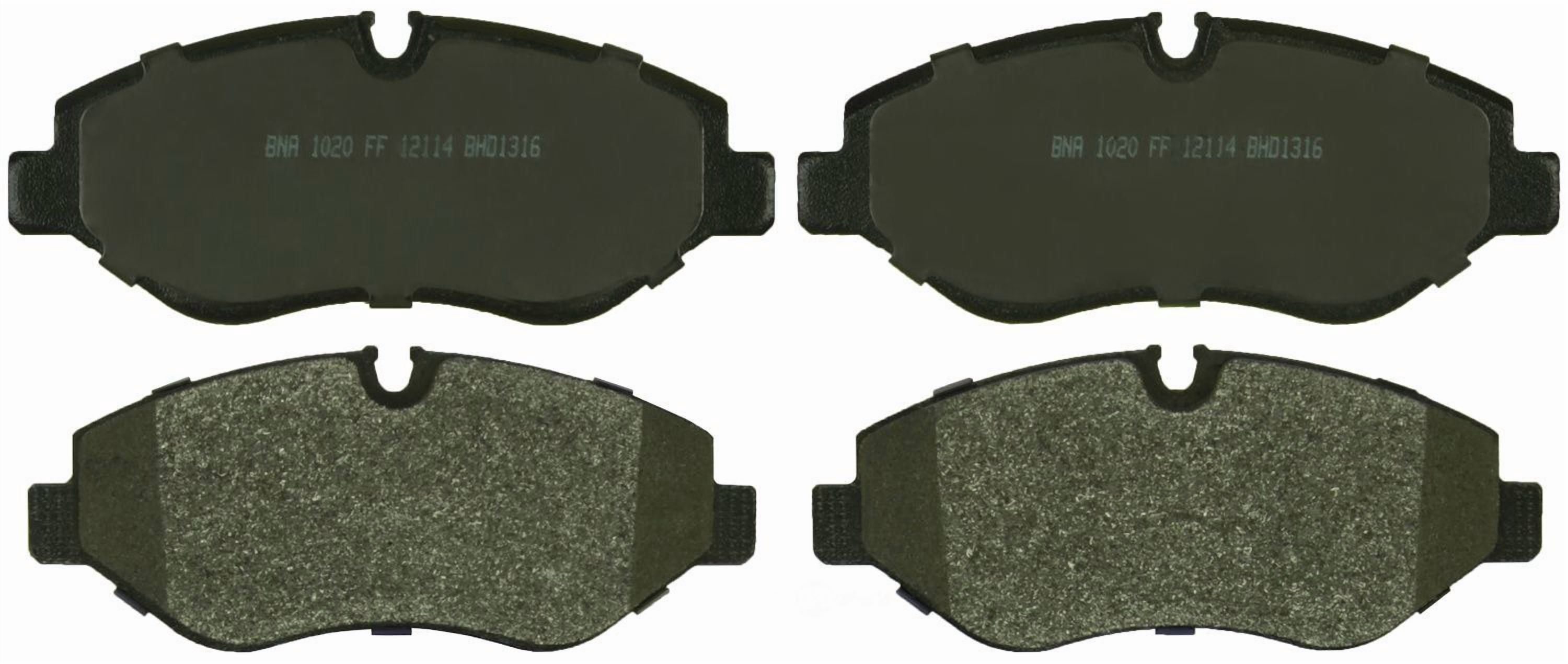 Bosch BHD1316 QuietCast HD Semi-Metallic Brake Pads